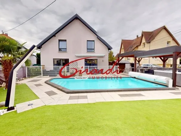 SOULTZ, MAISON DE 170 M2, 4 CHAMBRES, PISCINE, SUR 4a50