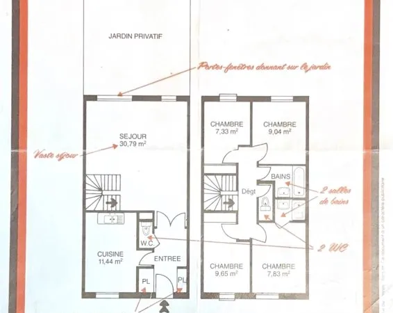 Maison 5 pièces 92 m²