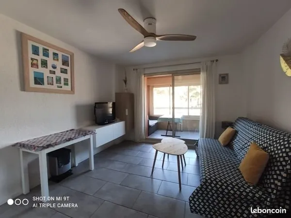 Appartement 30 m² avec terrasse - Hyères La Plage - Fort rendement locatif