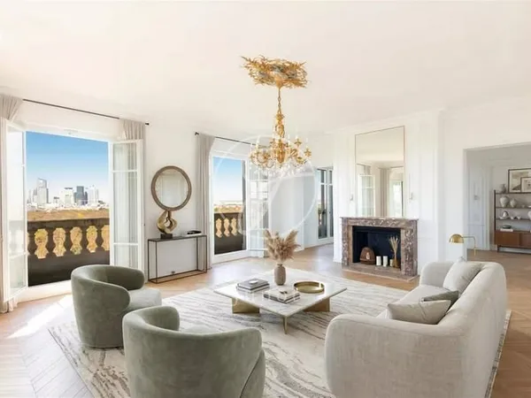 Paris 16e - Avenue Foch / Porte Dauphine - Appartement à vendre - 8 pièces - 373,80m² Carrez - 4 cha