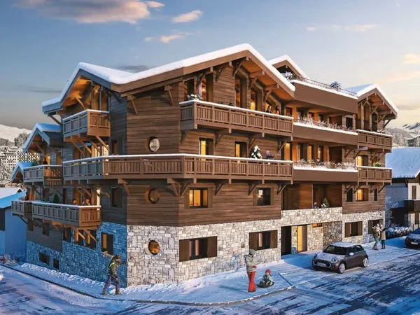 Apartements neufs hors plan T2 à vendre à Morzine à seulement 100 m des pistes du Pleney