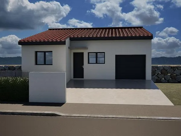 Terrain + maison 80 m²