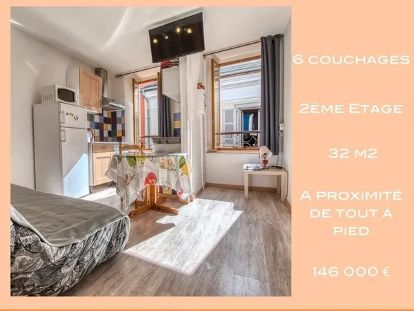 Appartement 2 chambres 32m2 CAUTERETS