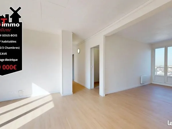 Appartement 3 pièces 62 m²
