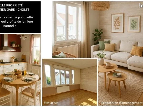 Maison 4 pièces - 75 m² habitables - Cholet