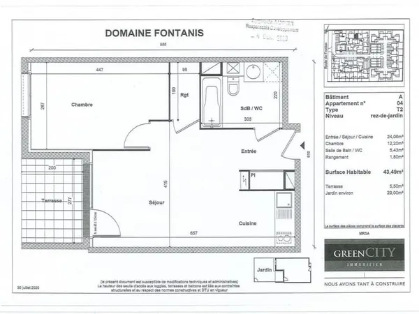 Appartement T2