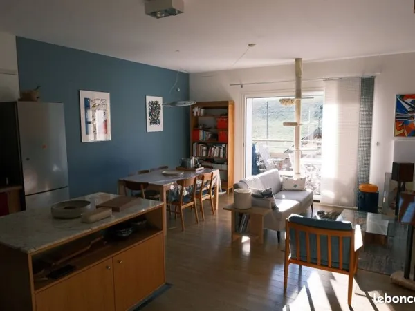 Appartement T3 duplex avec jardin