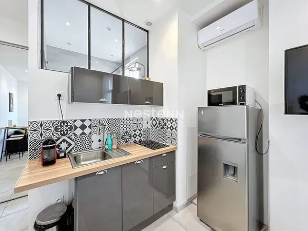 Appartement 1 pièce 19 m²