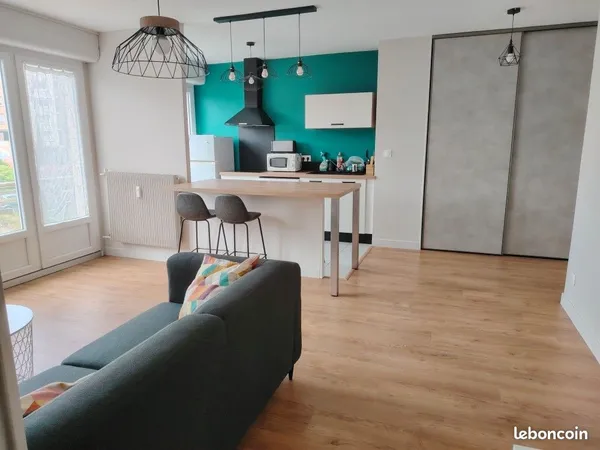 T 2 meublé