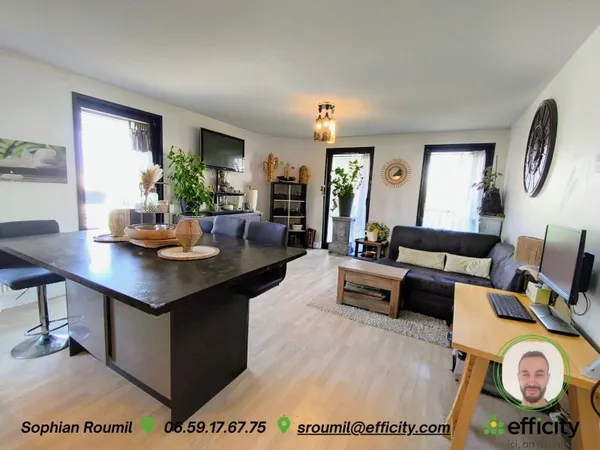 Appartement 3 pièces 65 m²