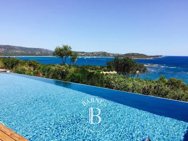Cala Rossa, Domaine de la Tour, Villa vue mer panoramique, 6 chambres, piscine, plage à pied