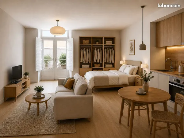 Studio ultra confort 30m2