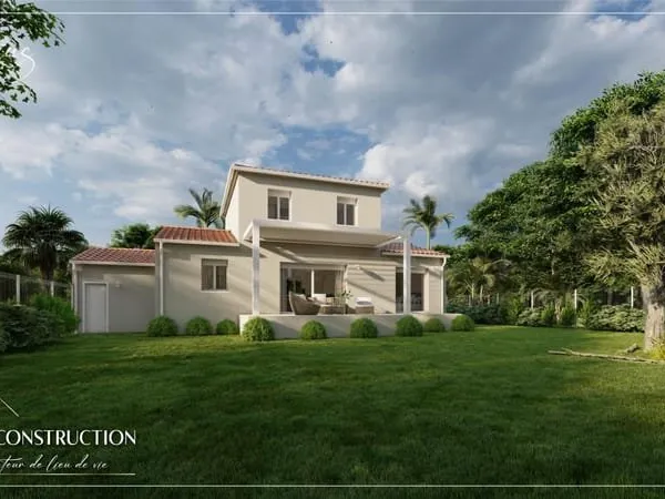 Projet de construction villa de standing terrain hors lotissement