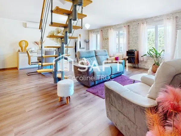 Duplex de charme absolu au coeur de Gareoult