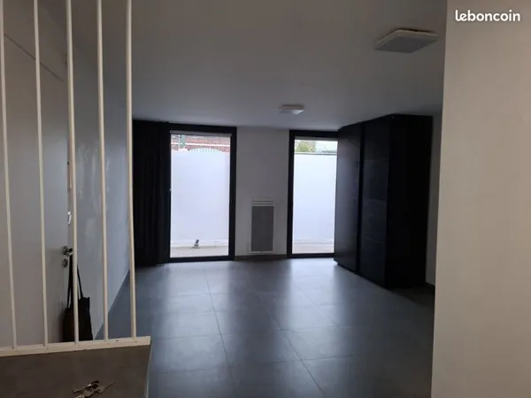 Villeneuve d ascq - centre annappes 31 m2 rez de chaussee