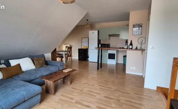 À vendre - Duplex inversé lumineux avec terrasse et garage - Bruz (Vert Buisson)