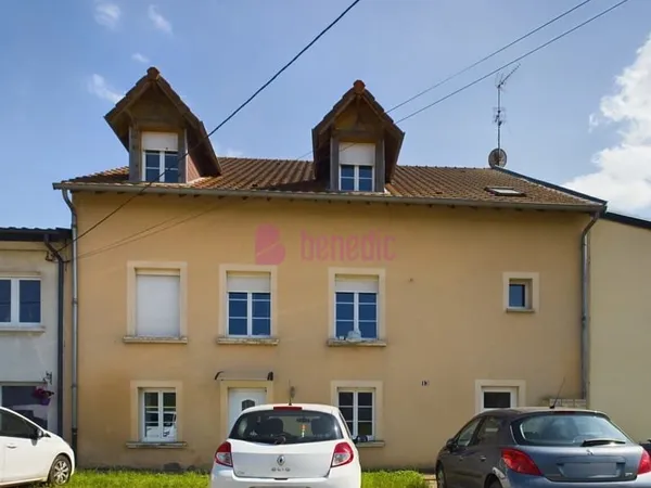 Appartement Metzeresche 3 pièces 79 m2 deux chambres, un bureau, un balcon