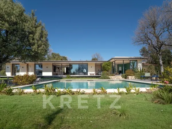 -VILLARS- Propriété contemporaine avec vue -Luberon