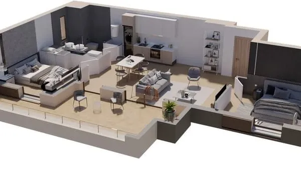 PORTICCIO - APPARTEMENT TYPE 3