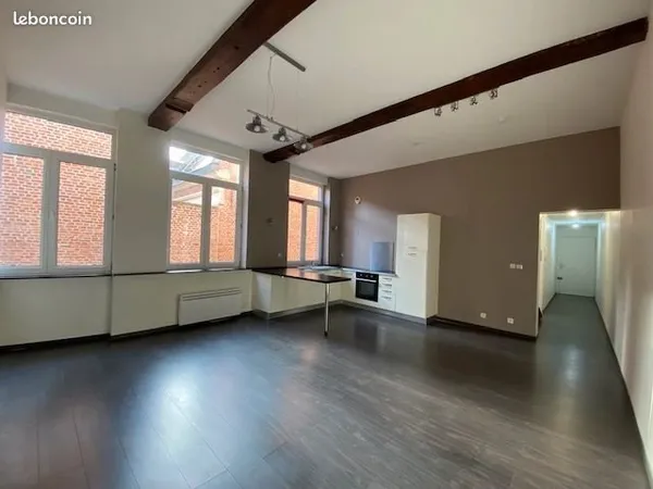 2 pièces · 55 m² · Lille 59000 Vieux Lille