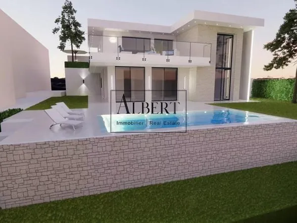 Exclusivité - Le Cannet : Villa en construction avec permis