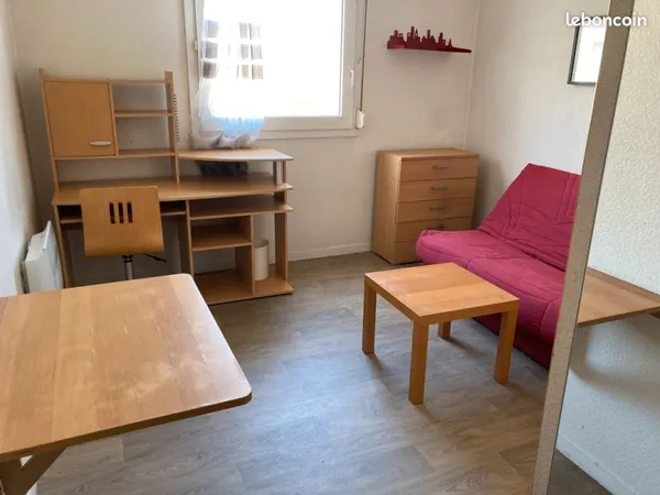Studio meublé 20 m² - Secteur Yser / Nansouty