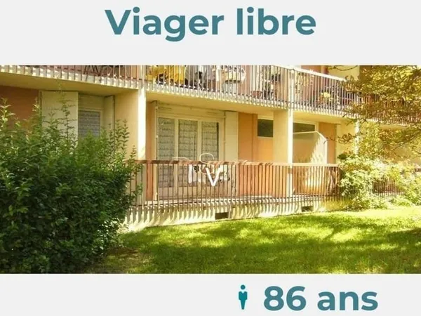 Viager libre - Appartement T3 de 65 m2 avec terrasse, parking
