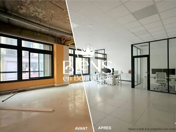Chalon-sur-Saône centre ville, plateau de 80m² à usage de bur