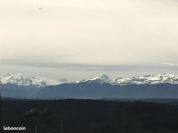 Terrain a vendre avec vue exceptionnelle