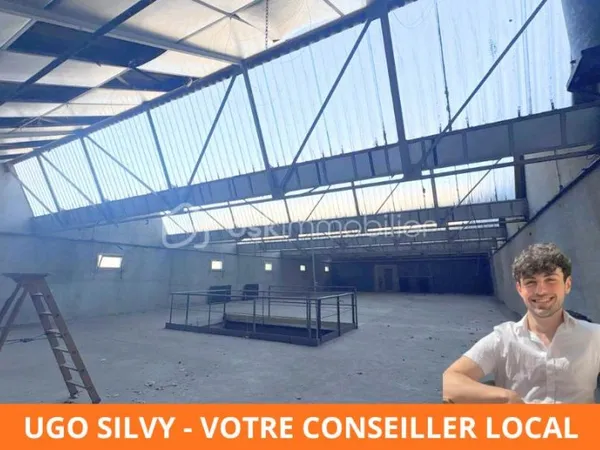Local d'activité 1 pièce 540 m²