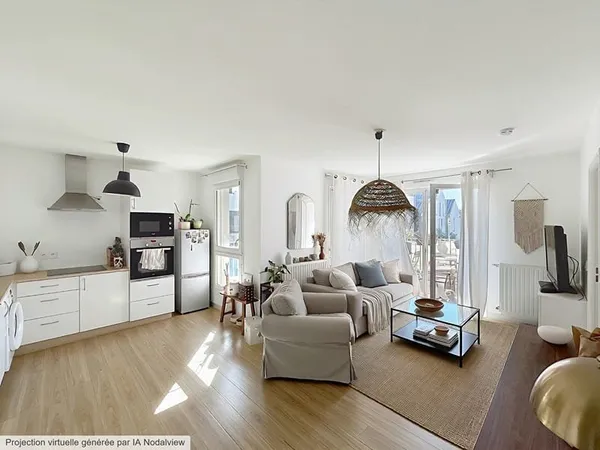 Appartement Bordeaux 2 pièces 46.71 m2