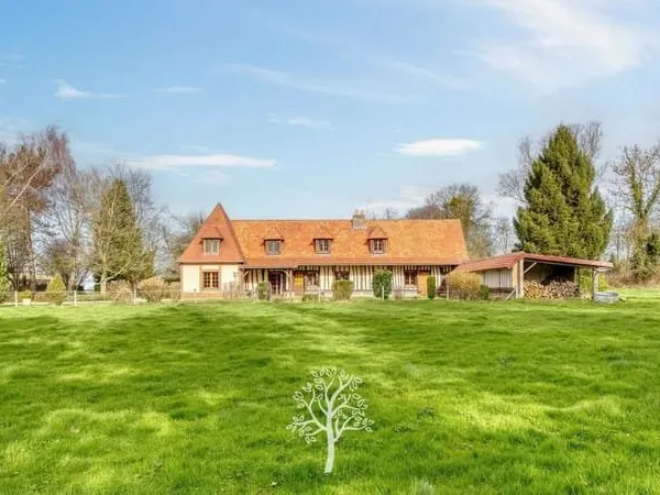 Maison de campagne sur 2ha à 20 minutes de Dieppe