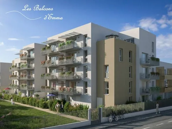 Dernier étage T3 avec balcon et stationnement privatif à Clermont Ferrand