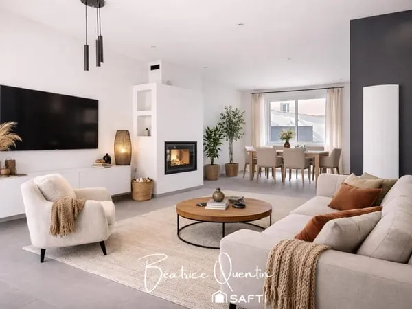 Maison familiale rénovée - quartier pavillonnaire