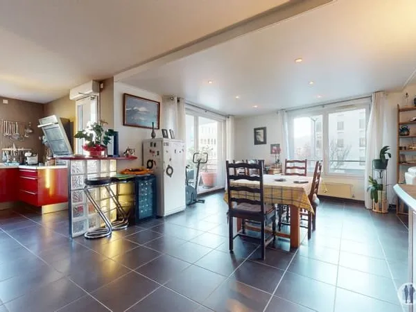 Appartement Echirolles 5 pièce(s) 101 m2