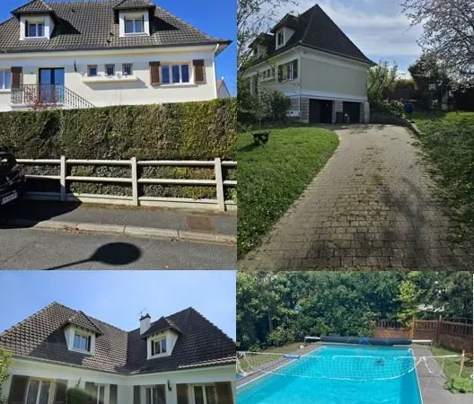 Maison familiale de 196 m², comprenant 8 pièces, 6 chambres offrant de jolies vues