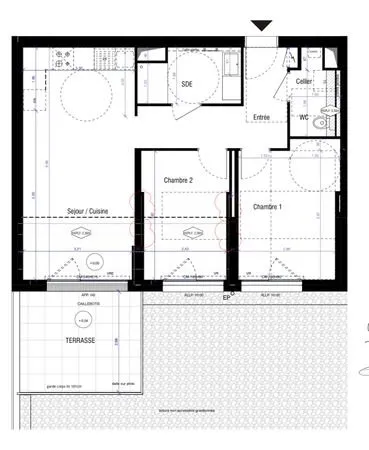 Location T3 Appartement Non Meublé Vannes Octobre 2026