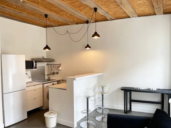 Loue Appartement T2 de 36m² meublé - Nantes, quartier Dobré (44)