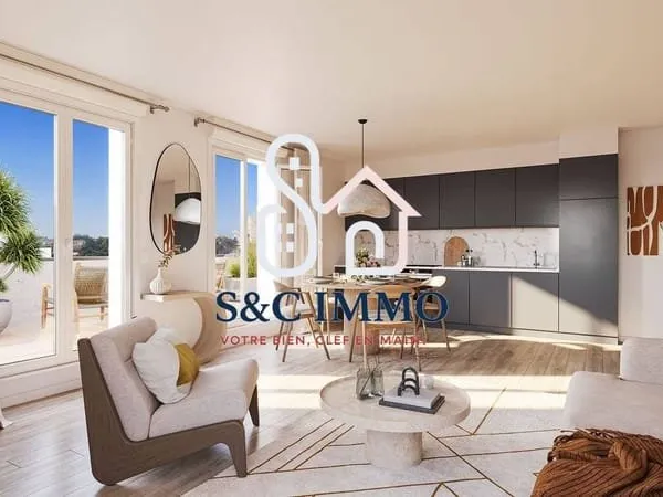 Appartement 3 pièces 73 m²