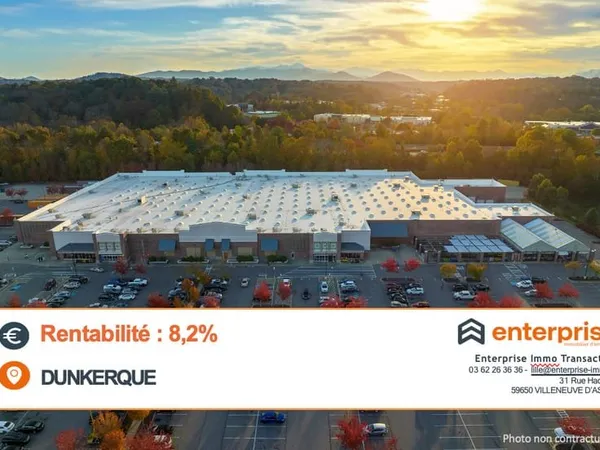 Immeuble industriel 500 m²