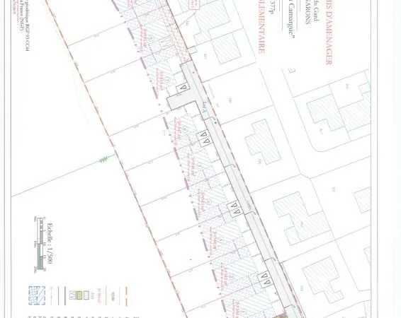 NOUVEAU Terrain GARONS 547 m² viabilisé