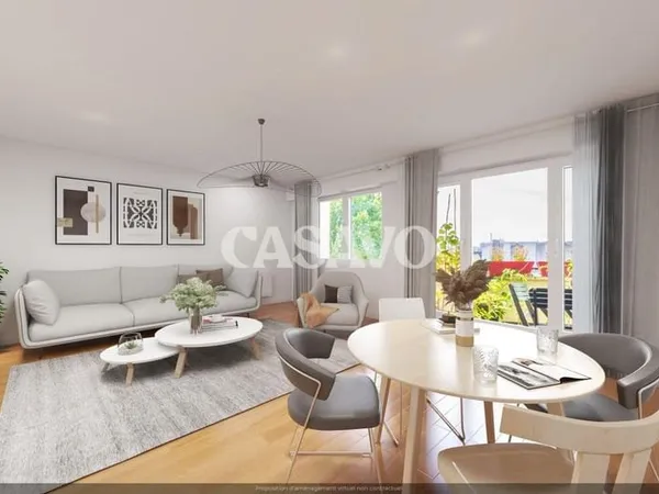 Vente Appartement 3 pièces de 90m² - 94220 Charenton-le-Pont