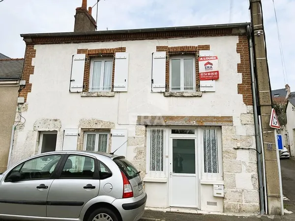 MAISON T5 A LOUER - BLOIS - MAISON DE VILLE, RENOVEE, 2 CHBS + 1 BUREAU