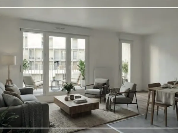 Appartement lumineux avec terrasse Parking en sous-sol - Notaire Offert