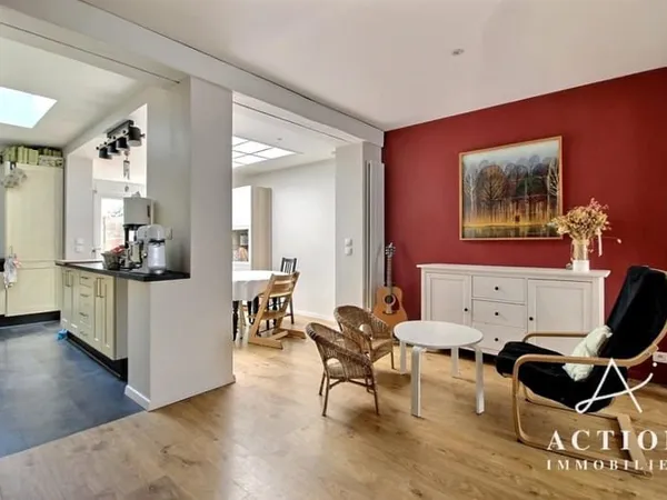 RONCHIN CENTRE SECTEUR CALME ET FAMILIALE MAISON 104 M² 4 CHAMBRES JARDIN DIAGNOSTIC C