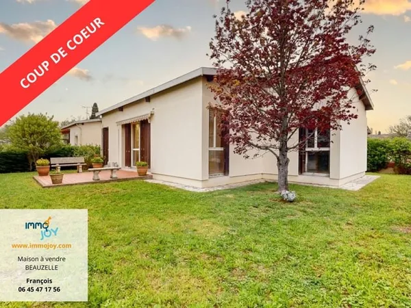 À Beauzelle, maison de 101m2 avec terrasse 5 pièces à achete