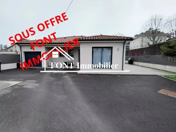 Maison de plain-pied 5 pièces 95 m²
