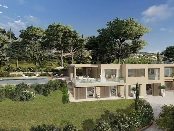 Villa Neuve, superbement situé sur les hauteurs de Grimaud, avec vue sur la mer et le golfe de Saint