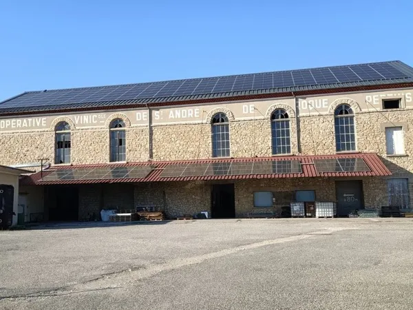 A louer locaux dans ancienne cave coopérative