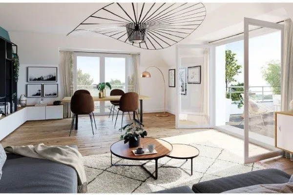Appartement 2 pièces 62 m²